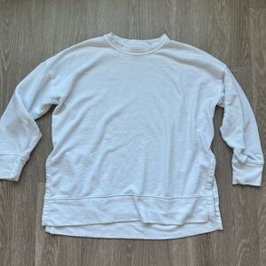 Aerie summer desert sweatshirt size small white